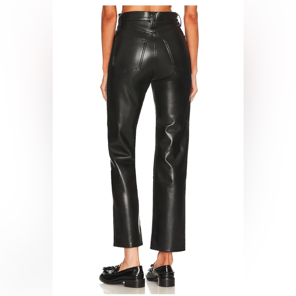 AGOLDE Recycled Leather Fitted 90s
Pants